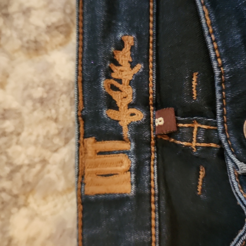Kut from the Kloth women's dark blue wash skinny jeans size 8 - Picture 2 of 7